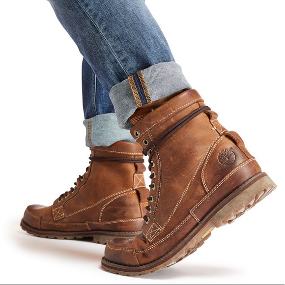 NEW TIMBERLAND MEN'S EARTHKEEPERS LEATHER 6IN BOOT - Picture 6 of 8